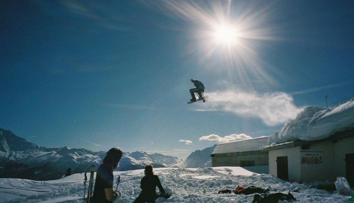 Tog kort på min kompis åt min kompis, blev gansk. Foto: Jag. Åkare: Albin Oscarsson.