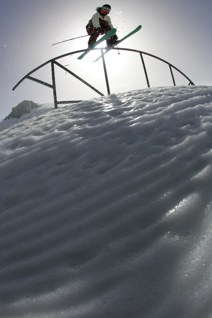 gheedo style på railet. Foto: Christophe Margo. Åkare: Oscar Harlaut.