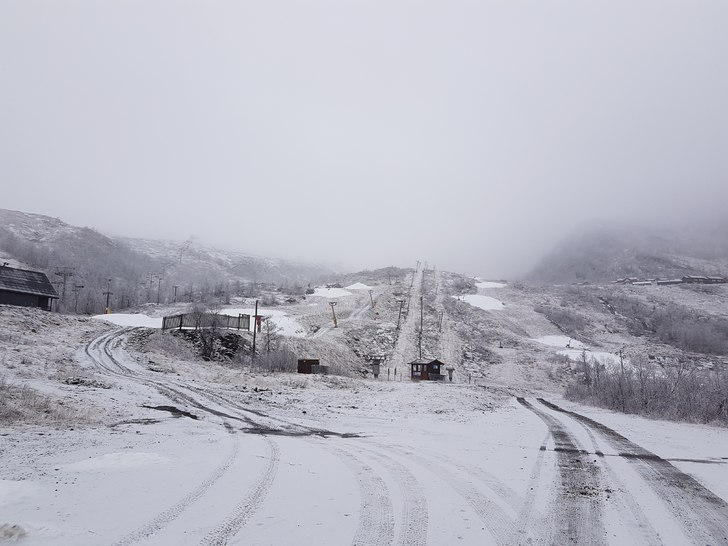 Ny åpningsdato
Snøen lar seg vente på, så åpn.