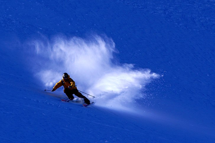 Kanske inte den ultimata skidbilden, men jag gilla. Foto: Johan Ståhlberg. Åkare: Reine Barkered.