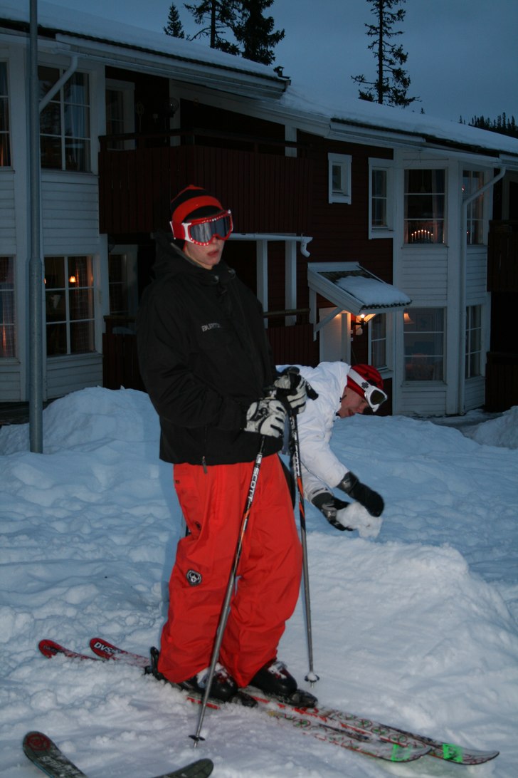 så fick årets setup bli. Foto: Alexander Larsson. Åkare: Robin Nyzell.