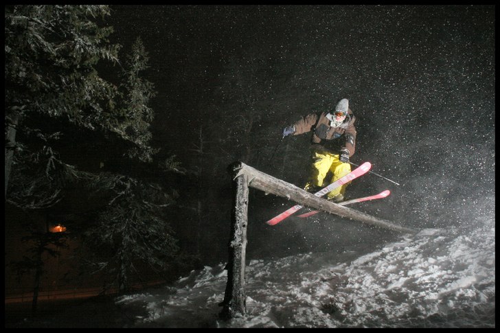 vi hitta ett fett grymt trädrail:P. Foto: jacob gustavsson. Åkare: jag.