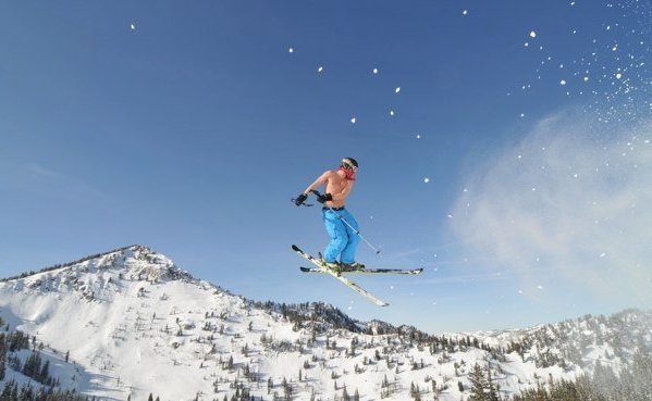 En varm dag i slutet av februari.. Foto: Tobias Borg. Åkare: Johan A.