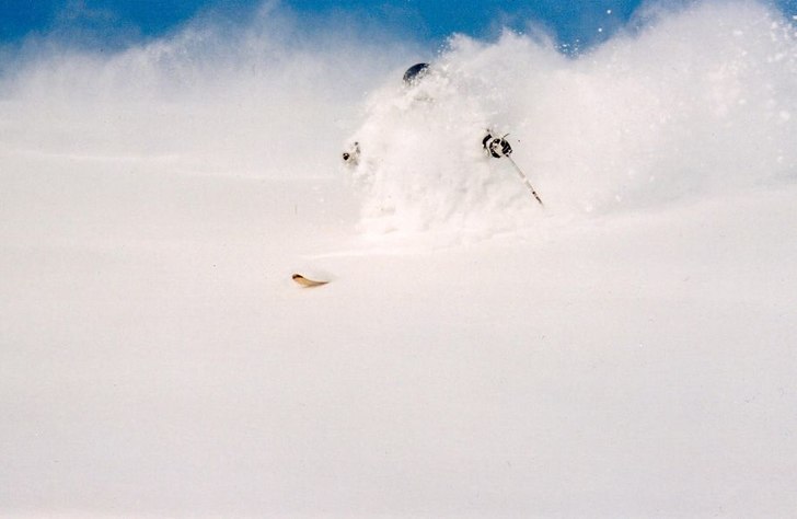 Under den mjuka ytan döljer sig faktiskt en gansk. Foto: Björn Strömblad. Åkare: Martin Libeck.