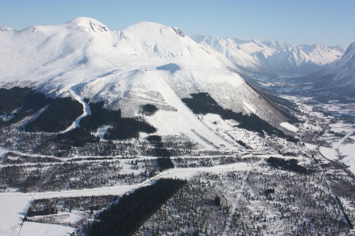 Ørsta skisenter frå lufta
Her ser du Ørsta skis.