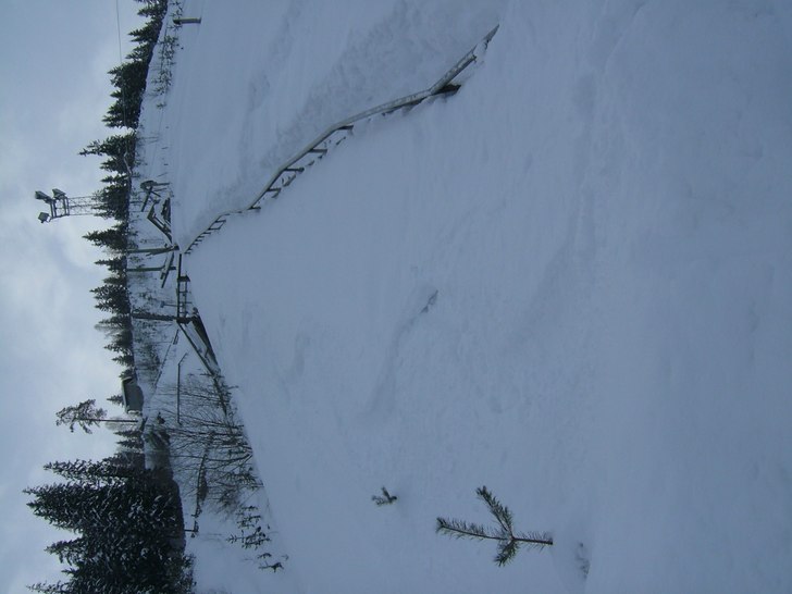 Deilig lekegrind med 1m pudder i April!!. Foto: Simon Müller. Åkare: Signature, Simon Müller.