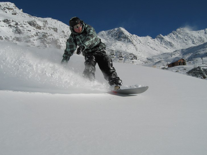 Utrolige bra forhold etter kraftig snøfall! . Foto: Tor-Einar Wahl. Åkare: Jonas Tretli.