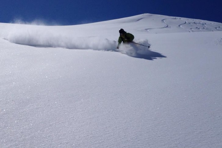 Pow. Foto: Kristoffer Back. Åkare: Sebastian Back.