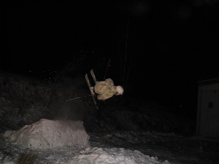 jag kör en lincoln i stupet :). Foto: Tommie Johansson. Åkare: jocke.