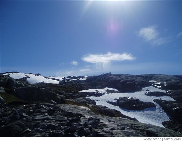 på väg upp till Fonna,Norge.