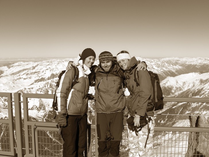 Foto: Okänd. Åkare: Camilla, Colin, Anna.