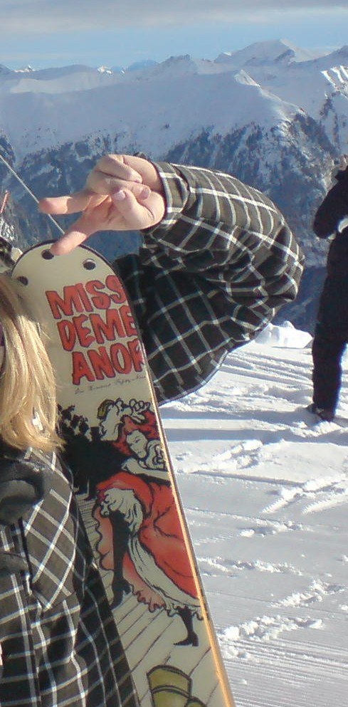 Fin dag. FIna skior. sl. Foto: Micke. Åkare: Mina skiiiiiis.