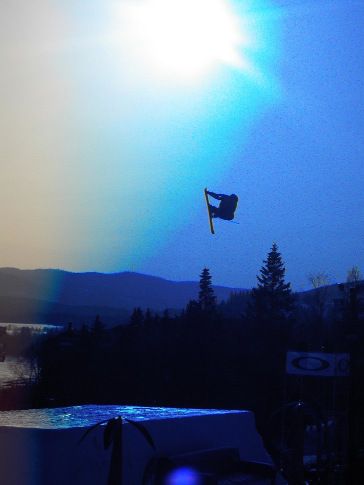 Förra året på JOI. Skitfint väder åsså tog j. Foto: Emil Albano. Åkare: Ingen aning.