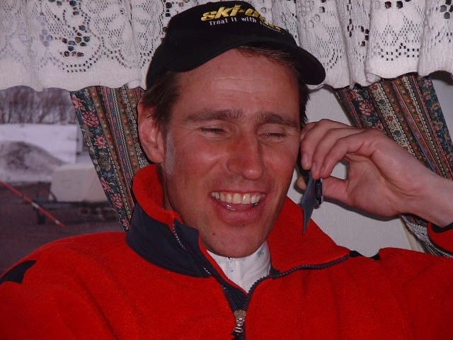 Eftar en bra dag i offpisten
måste kontakten med. Foto: Lars Malmqvist. Åkare: Anders Carlqvist.