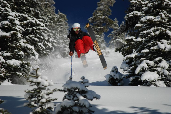 Fin dag på Whistlers baksida. Foto: Ludwig Mike Andersson. Åkare: Robin Sandberg.