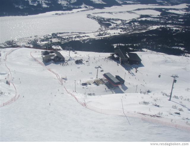 Olympia Platån i Åre taget från ovan!
En liten. Foto: Lena Nilsson.