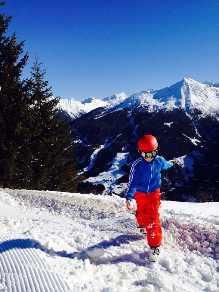 Med Graukogel i bakgrunden. Foto: Mikael Robsahm.