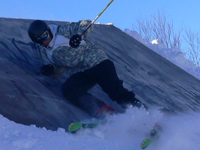 en heftig tryn i Beitostølen... Gjorde inte särl. Foto: Christopher Ungher. Åkare: Espen Aag Holth.