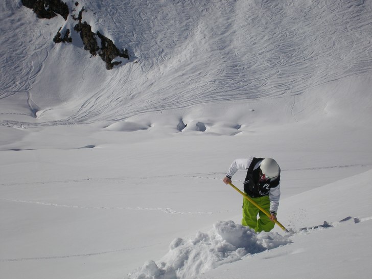 werner junior gräver smör..... Foto: erik.