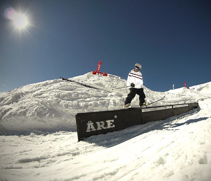 fin dag i åre under freeride helgen. Foto: alexander runhellen. Åkare: hofmann.