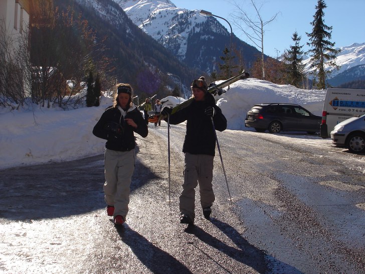 På väg hem. Foto: Niklas kull.