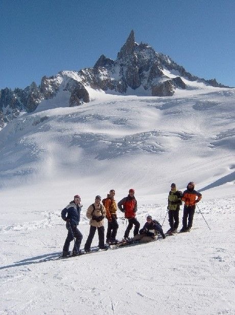 awesome day down the valée blanche on the mer de . Foto: rol.
