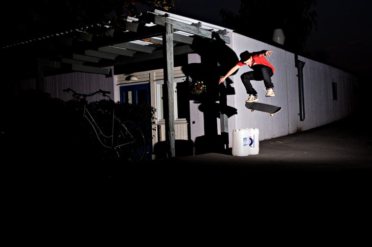 sw heelflip så det ryker!. Foto: Filip Erlind. Åkare: Sebastian Ström.