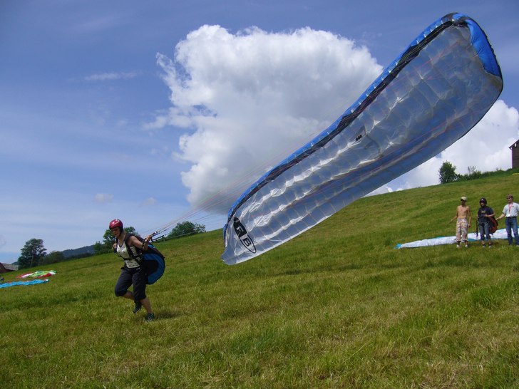 Deltok i "TryIt" programmet under Ekstre. Foto: noen som sto og så på. Åkare: meg.