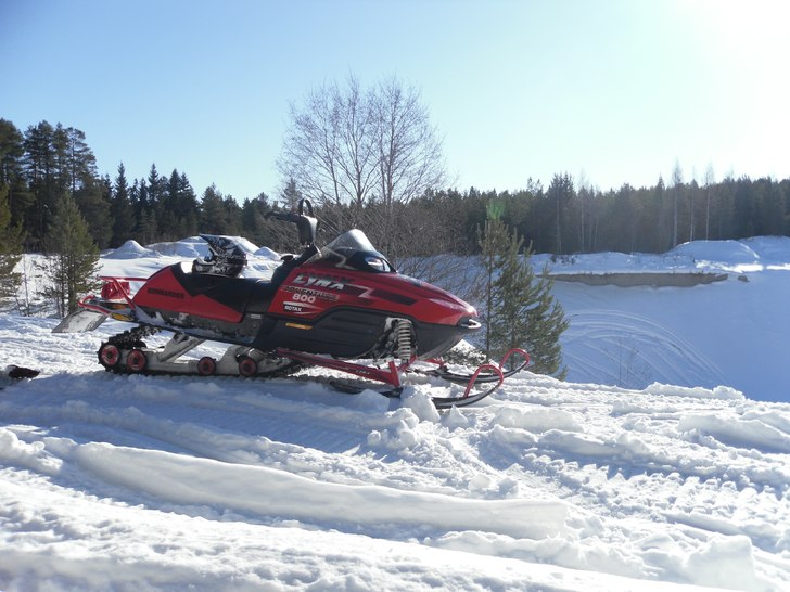 lynx adventure 800. Foto: Gustav kalm.