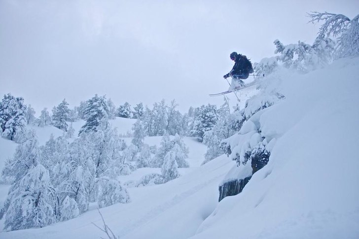 PUDDERHELG  I SOGN 
30 CM  NYSNØ PÅ  -3 GRADER G.