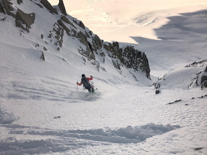 Petit Aiguille Vert - Chevalier Couloir.