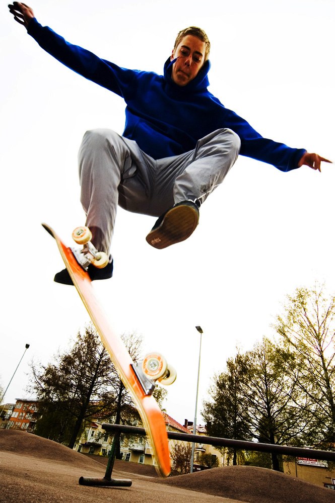fotosession i parken...
kom förbi en brevbärare. Foto: Kristina Nordenmark. Åkare: Kim.