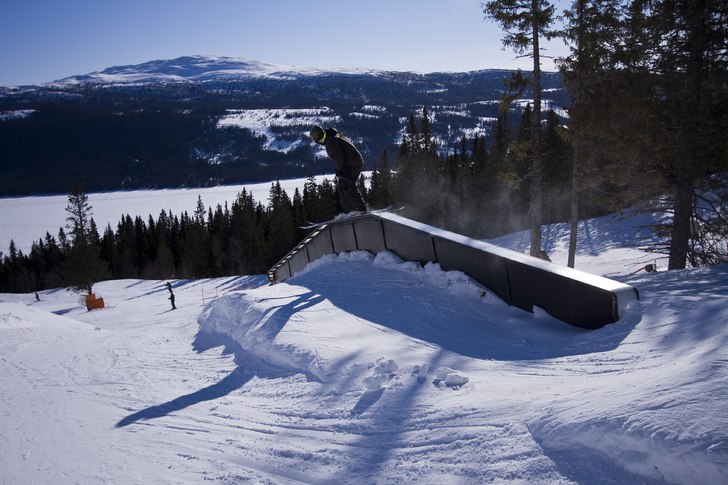 boks i Åre... påsken 08. Foto: Patrik Backsæther. Åkare: Alex Backsæther.