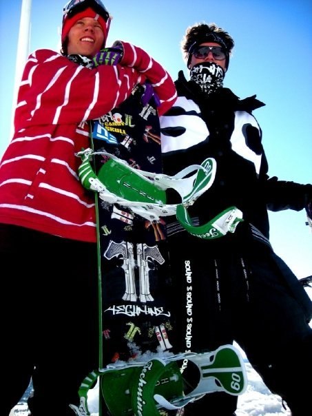 Foto: Arne. Åkare: Jonte Gadelius och jag i Åre.