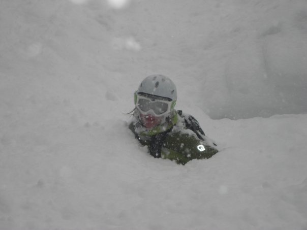 Fantastisk puder dag i St Anton. Foto: Victor Lerenius. Åkare: Jag.