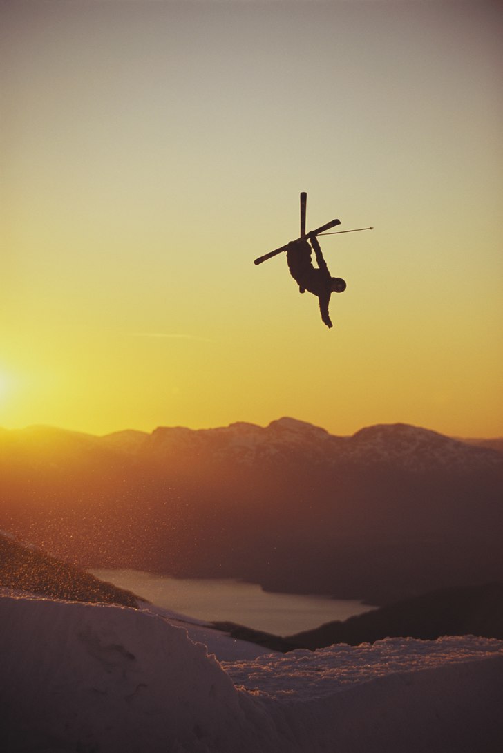 Jag och några norska killar hängde kvar på en &. Foto: Endre Lövaas. Åkare: Jim JohansSon Wolf.
