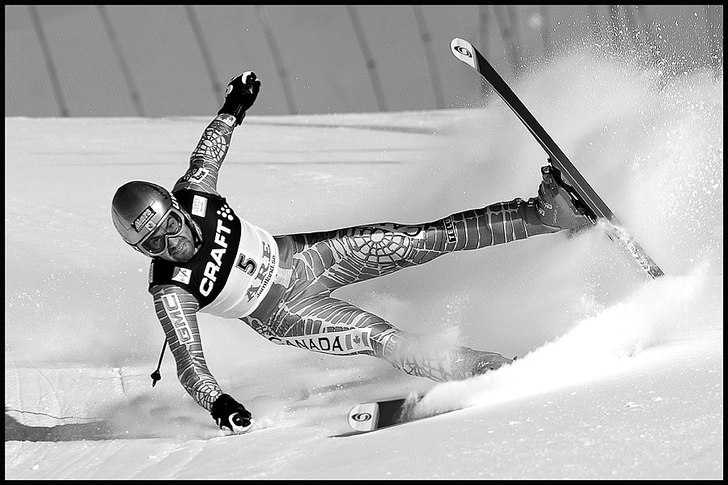 Francoise Bourque Canada Super-G Åre 2006 ... otr. Foto: Ola Rockberg. Åkare: Francoise Bourque.
