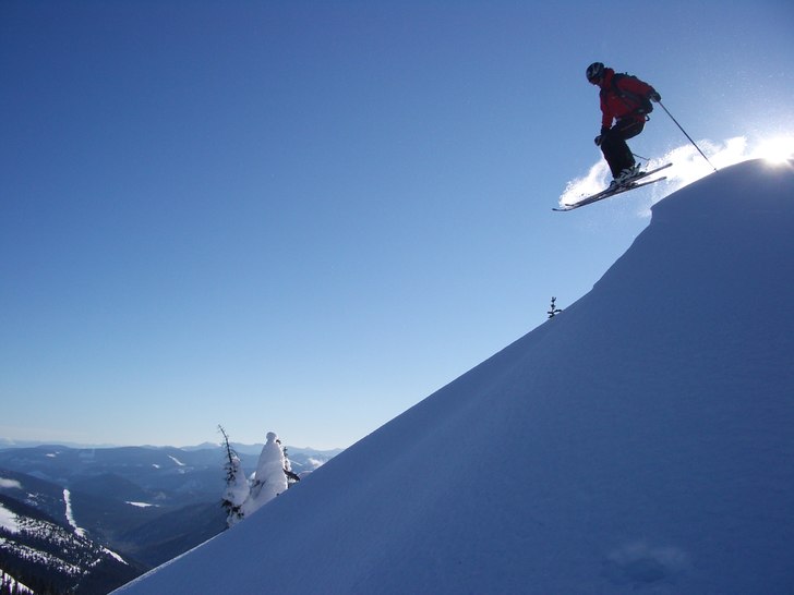 En mycket trevlig dag i Kootenay Pass Bc Canada. S. Foto:  Craig "The Kiwi" Donovan. Åkare: Anders Lindgren.