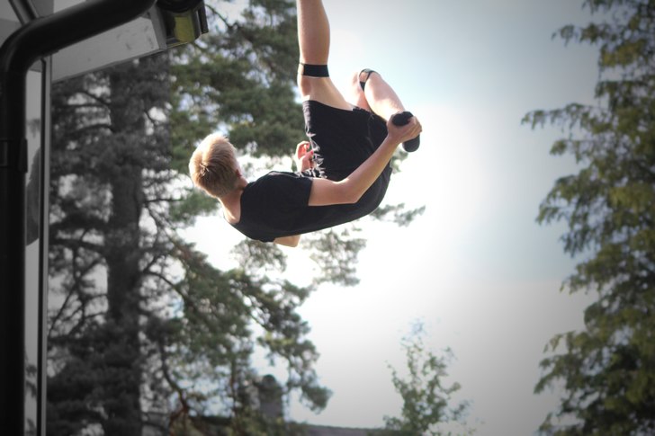 Foto: Olle Sköld. Åkare: John Larsson.