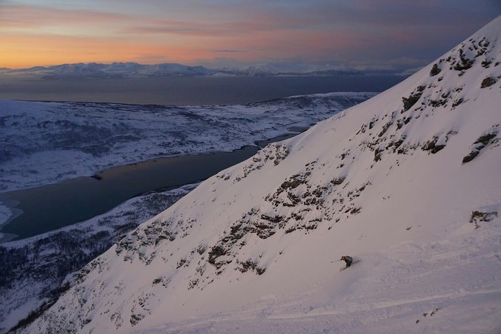 Stor Galten, Nord Lenangen.