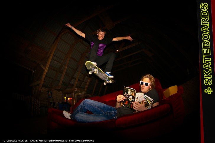 Foto: Niclas Hackfelt. Åkare: Kristoffer Hammarberg.