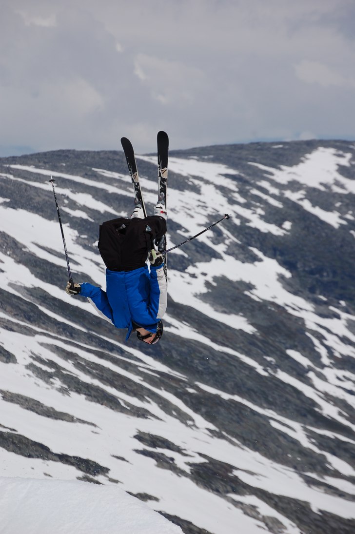 Backflip. Foto: Johan Hellman. Åkare: Eric Hellman.