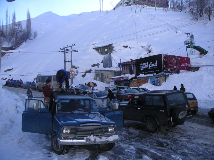 Skidbussen har kommit! . Foto: Sara Lagerfelt.