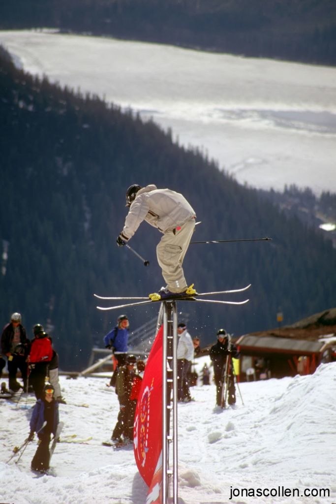 Einar tog kingrailet cleent. Fick med publiken i b. Foto: Jonas Collén. Åkare: Einar Lindgen.