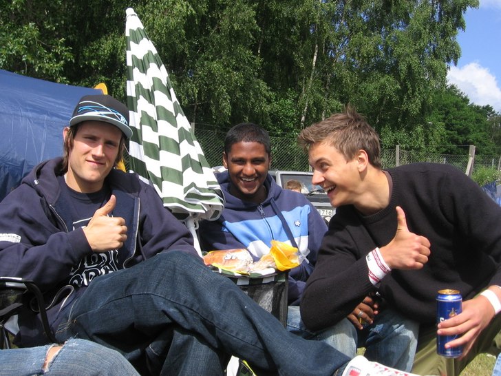 En go dagsfylla i Halmstad. Foto: Ingen aning.