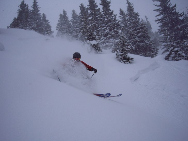 Fan va det tokdumpade, skönt med lite skog!. Foto: Anders "tigern" Schelander. Åkare: Robert Hortlund.