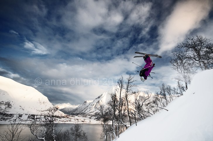 en alla tiders fin dag på fjället! :). Foto: Anna Öhlund. Åkare: Eirik Bremer.