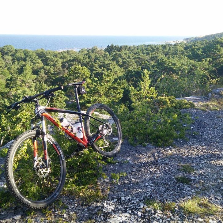 Härlig morgontur på bergiga Gotland!.