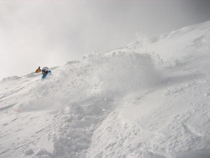 PUDER!!!
Hade puder ända upp till midjan:). Foto: Tomas. Åkare: Lowe andersson.