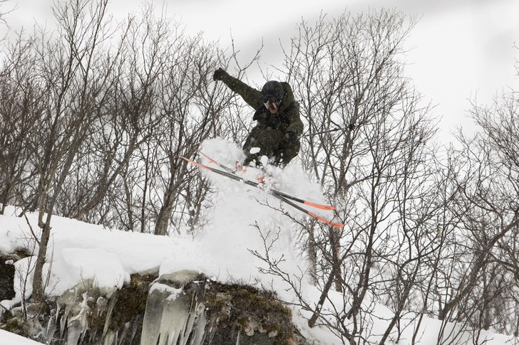 Flygtur i Furusetskogen.. Foto: Fredrik Schenholm.